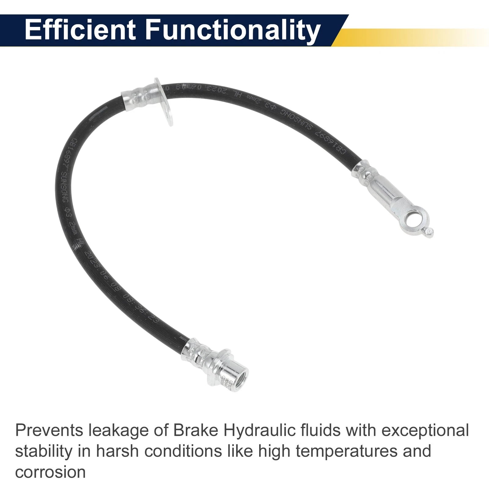 Front Right Brake Hose for Toyota Venza (2012–2025) No. 90947C2035