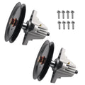 2X Spindle Assembly for Cub Cadet LTX1045 LTX1046 (2010–2015) 918-04636 918-04865A