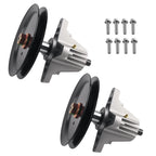 2X Spindle Assembly for Cub Cadet LTX1045 LTX1046 (2010–2015) 918-04636 918-04865A