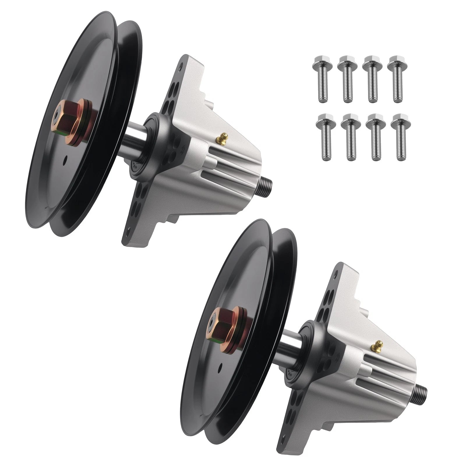 2X Spindle Assembly for Cub Cadet LTX1045 LTX1046 (2010–2015) 918-04636 918-04865A