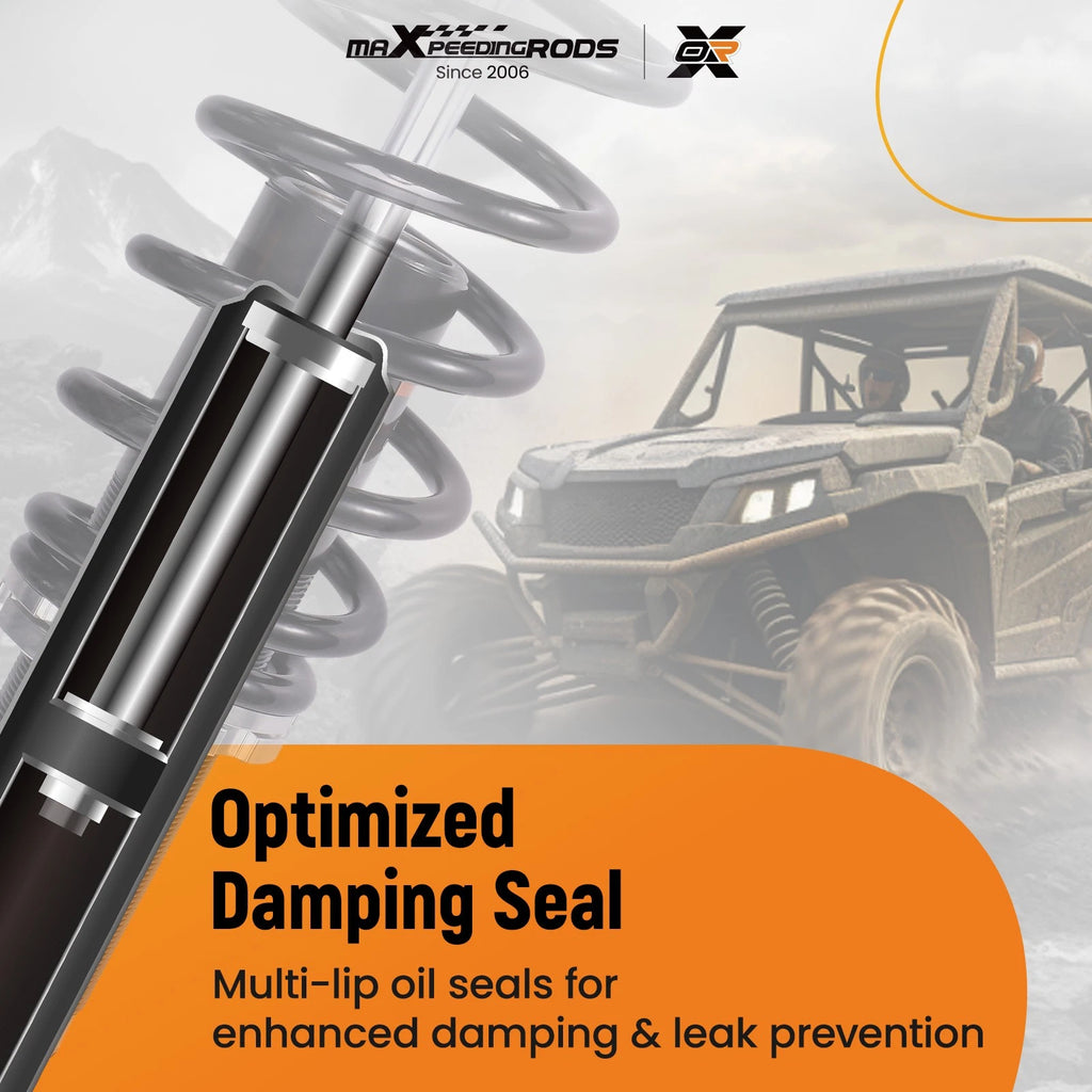 2X Rear Shocks for Polaris Sportsman 500 570 (2005–2025)