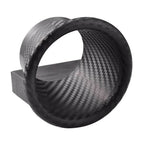 1 Set ABS Black Car Front Bumper Carbon Fiber for TURBO