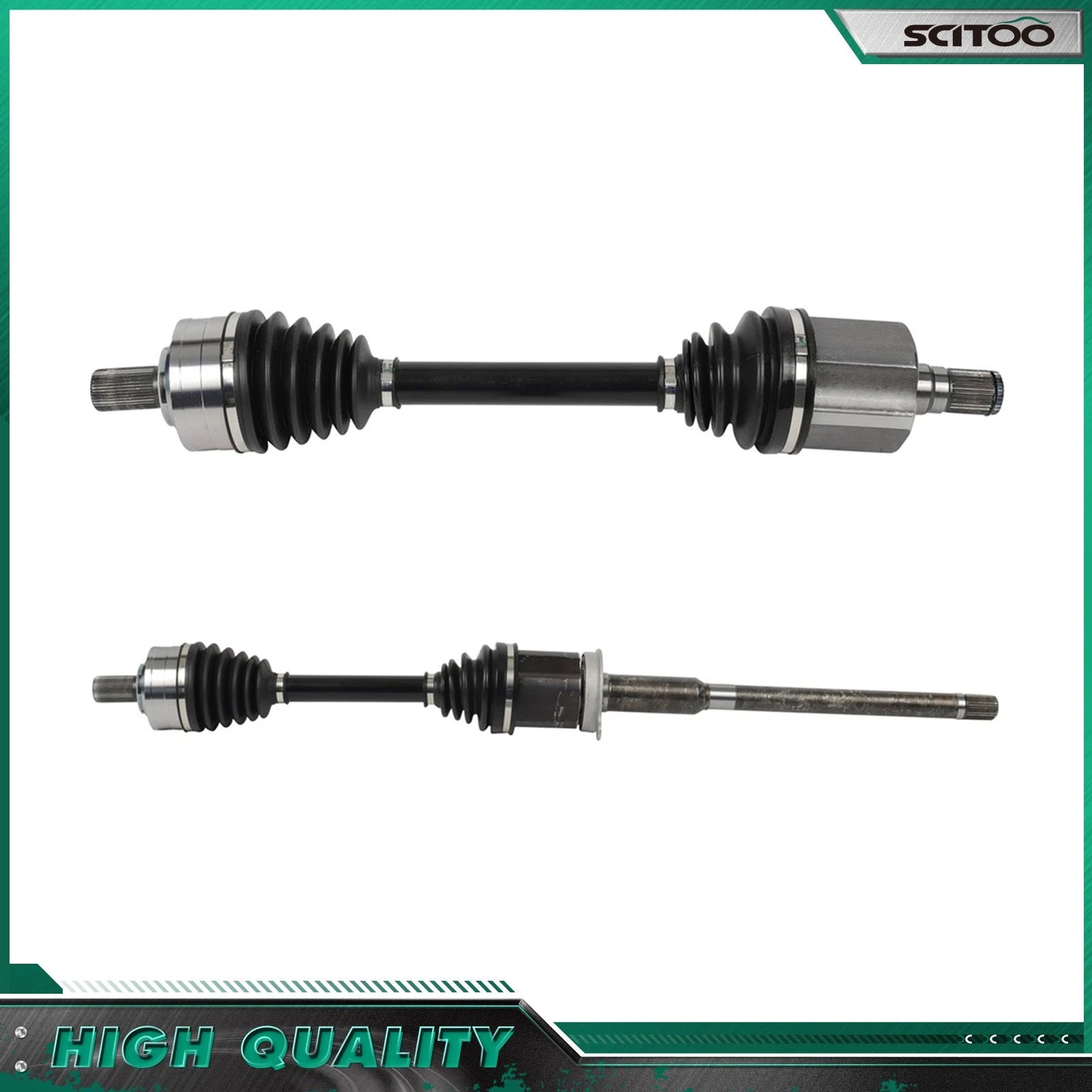 2X Front CV Axles for Volvo XC90 XC60 V60 V90 (2016–2023)