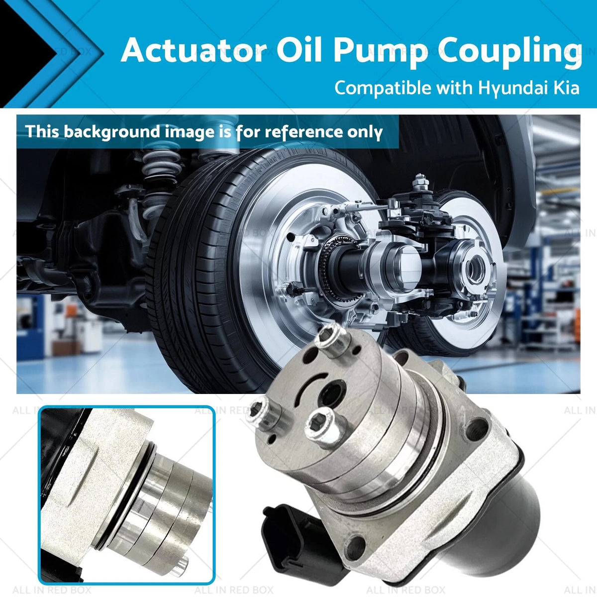 Rear Motor Differential Actuator Oil Pump Coupling for Hyundai Kia