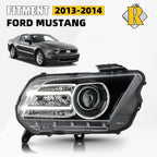 HID Xenon Projector Headlight for Ford Mustang (2013–2014) Right Side