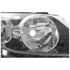 LH+RH Black Headlights Pair for Ford FG Falcon (2008 - 2014)