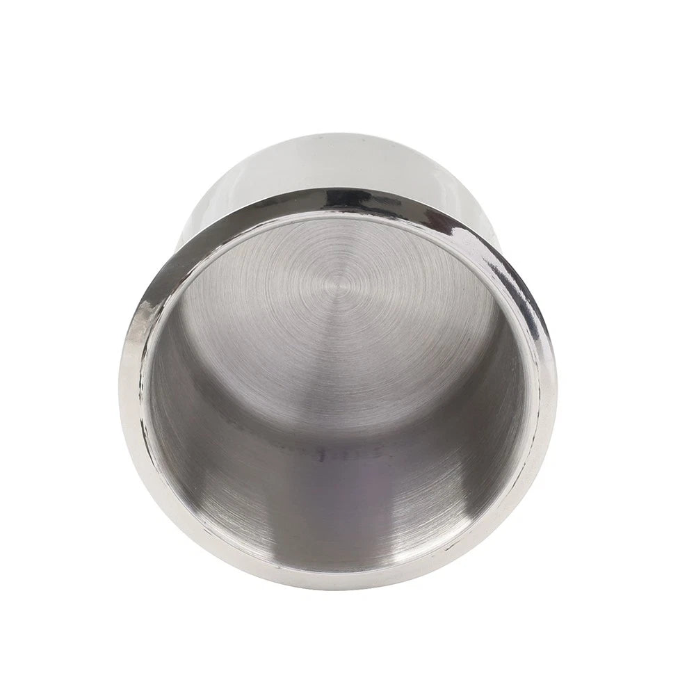Stainless Steel Drop-in Cup Holder for Universal Applications (Boat, RV, Car, Truck)