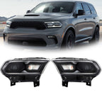 2X LED Headlights for Dodge Durango (2021–2023)