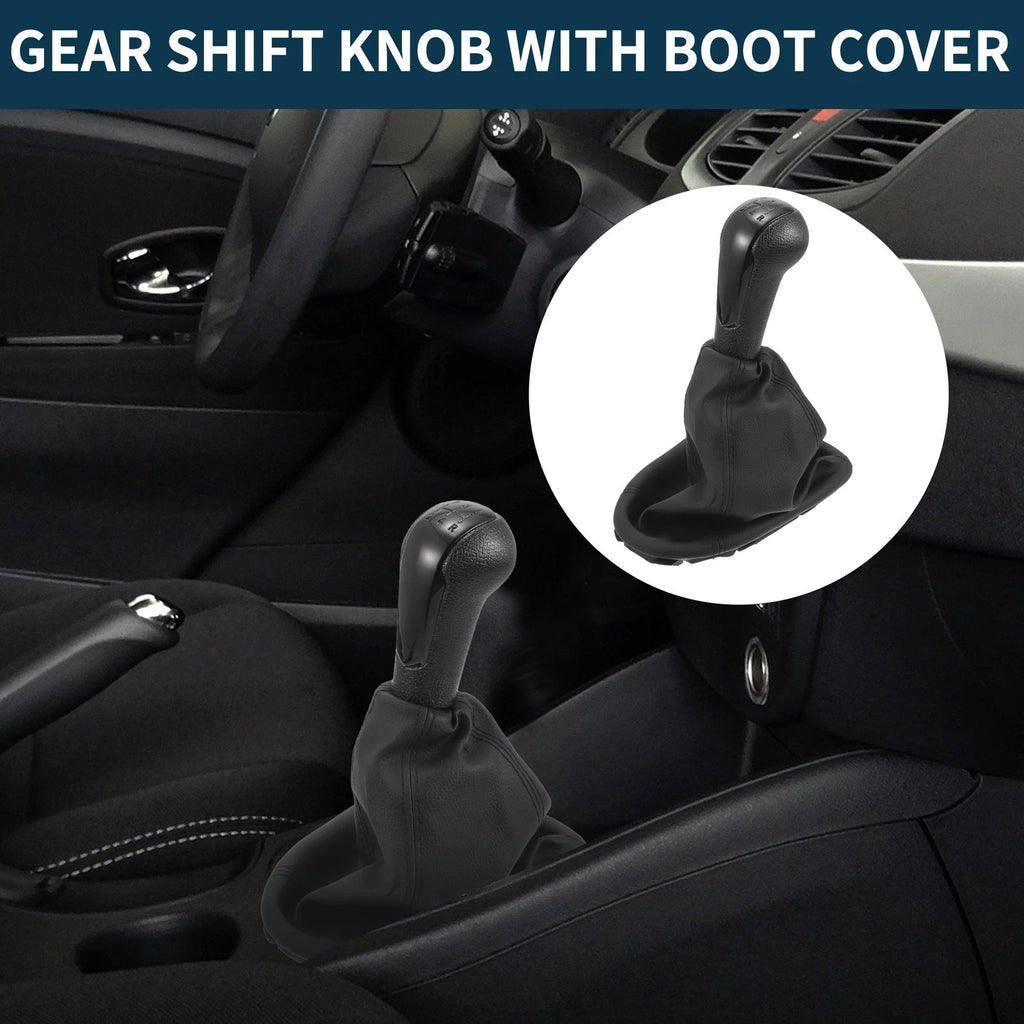 5 Speed Manual Gear Shift Knob with Cover for Chevrolet Spark (2011–2016)