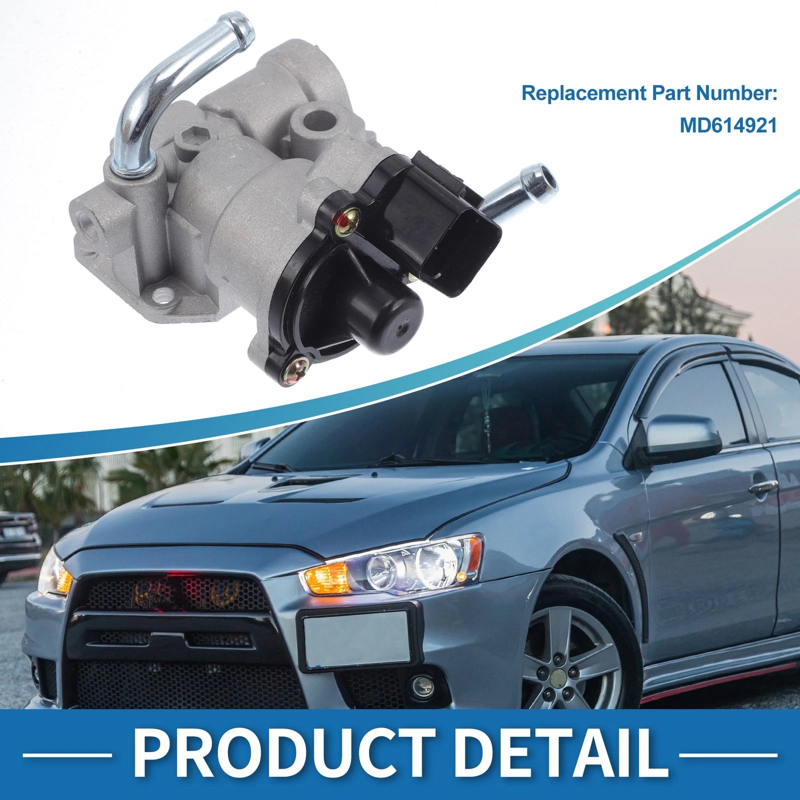 Idle Air Control Valve for Mitsubishi Lancer Evolution (1994–2001) MD614921