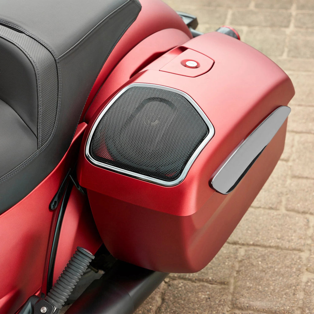 Saddlebag Lid Speaker Grills for Indian Springfield Dark Horse (2021–2025)