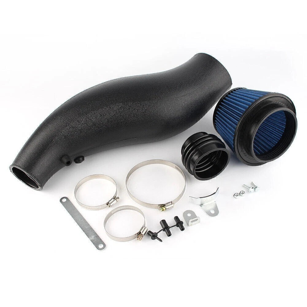 Air Intake Pipe for Honda Civic (1992–2000) W/Air Filter, ABS Black