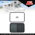 30" x 20" Horizontal Slider RV Window with Screen for Trailers