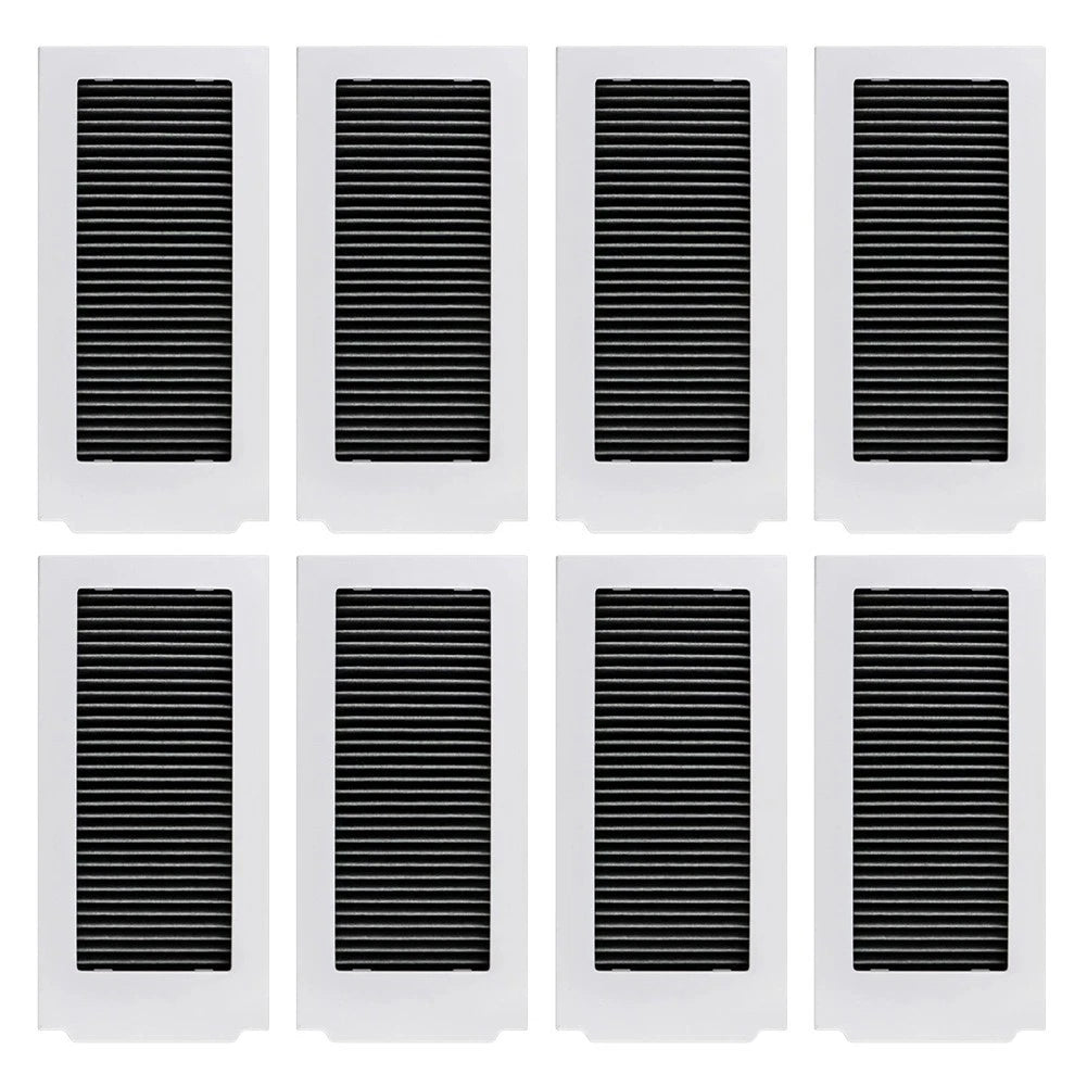Set of 12 White Filters for Ecovacs X5 OMNI X5 PRO Vacuum Cleaner