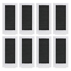 Set of 12 White Filters for Ecovacs X5 OMNI X5 PRO Vacuum Cleaner