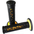 Valentino Engraved Yellow Grips for Yamaha FZR YZF600 (1990–1999)