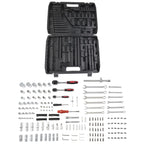 Professional Socket Set Ratchet Wrench Tool Kit with Storage for All Makes (216PC)