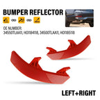 2X Red Rear Bumper Reflectors for Honda CR-V Touring (2020–2022) HO1184118 EXV