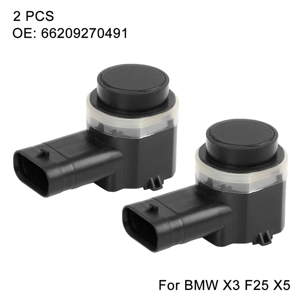 2X PDC Reverse Parking Sensor 66209270491 for BMW X3 F25 X5 E70 X6 5-Series (2011–2017)