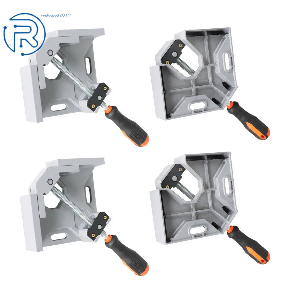 Set of 4 Right Angle Corner Clamps for Woodworking