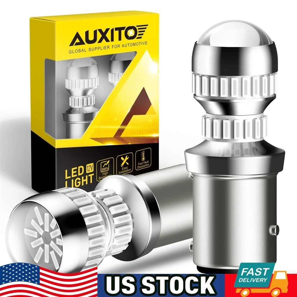 2X AUXITO 1157 LED Brake Stop Tail Light Bulbs 7528 2357 2057 12499 for Cars