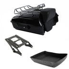 Chopped Trunk Backrest Mount Rack for Harley Street Electra Glide (2014–2026)