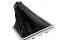 Leather Manual Shift Boot for Dodge Challenger (2008–2014) Beige Stitch