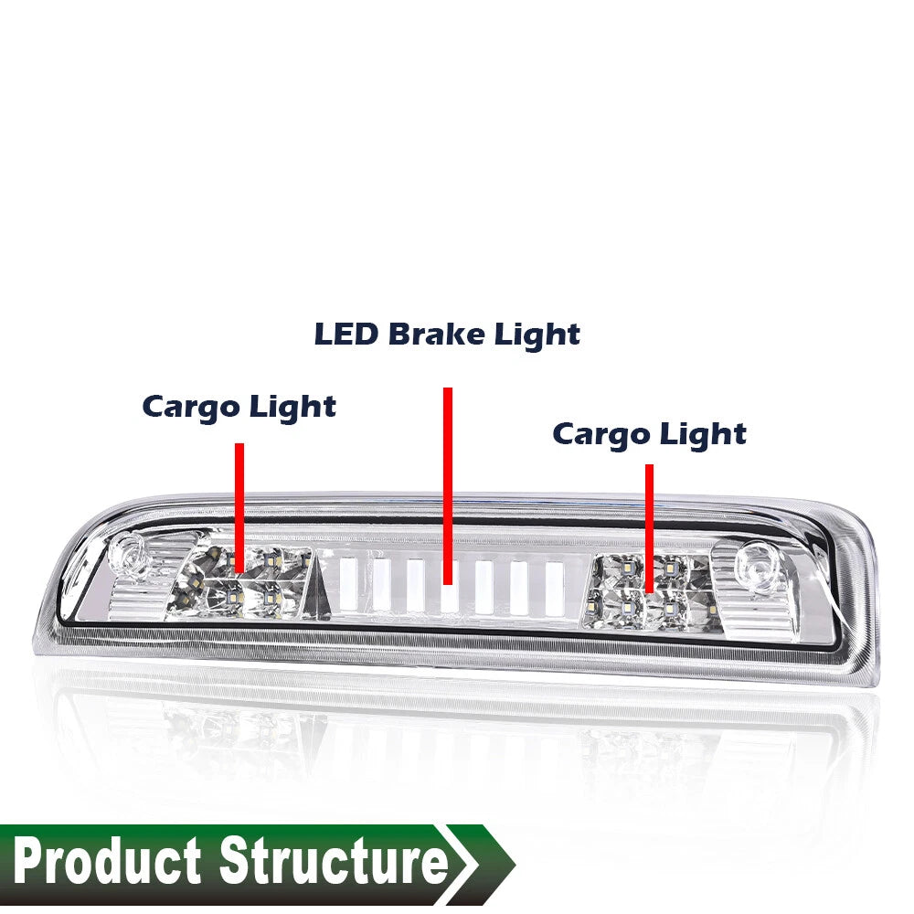 LED Third Brake Light Cargo Lamp for Silverado Sierra (2014–2018)