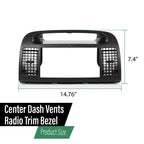 Center Dash A/C Vents Trim Bezel for Toyota Camry (2002–2006)