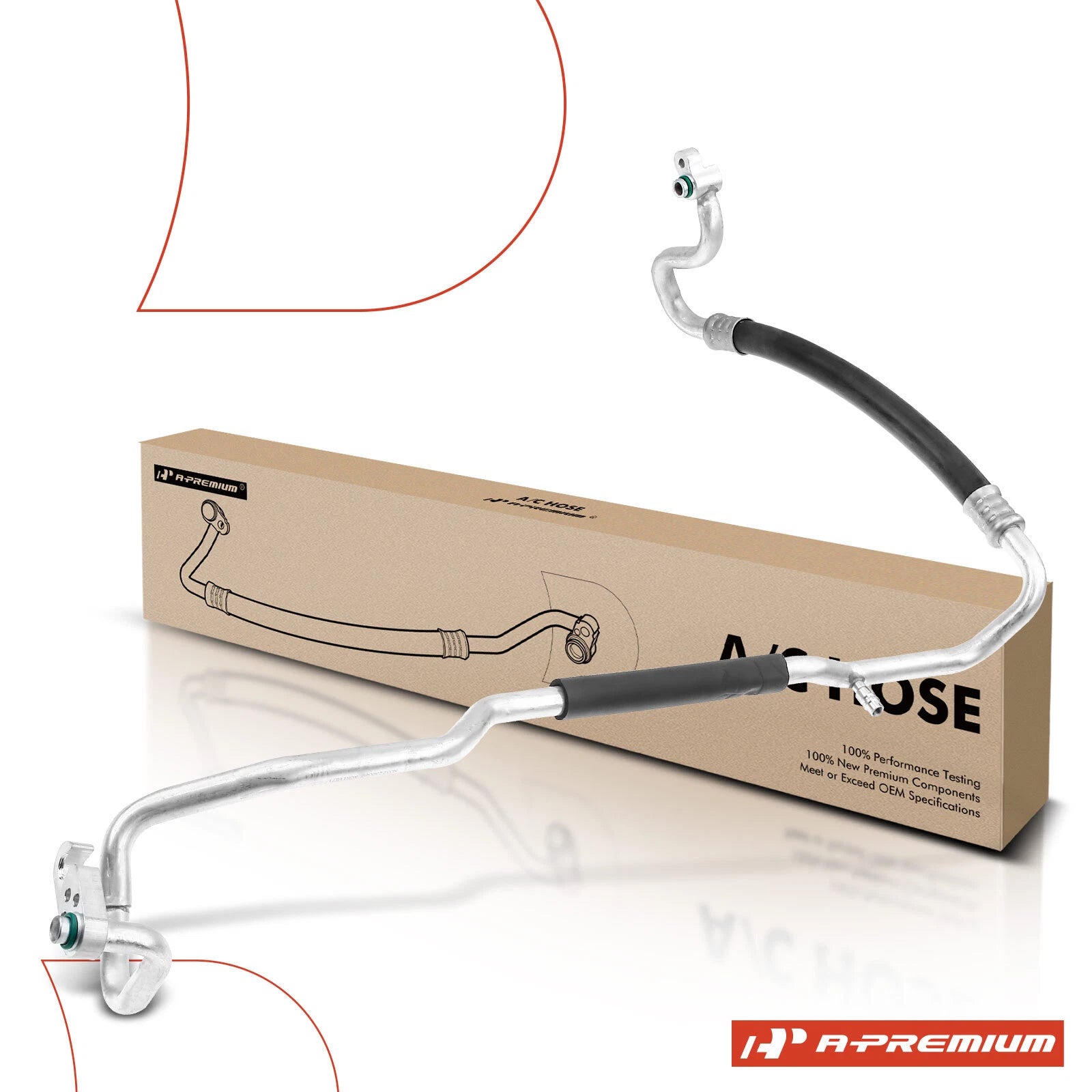 A/C Refrigerant Hose Suction Line for Kia Magentis Optima (2001–2006)