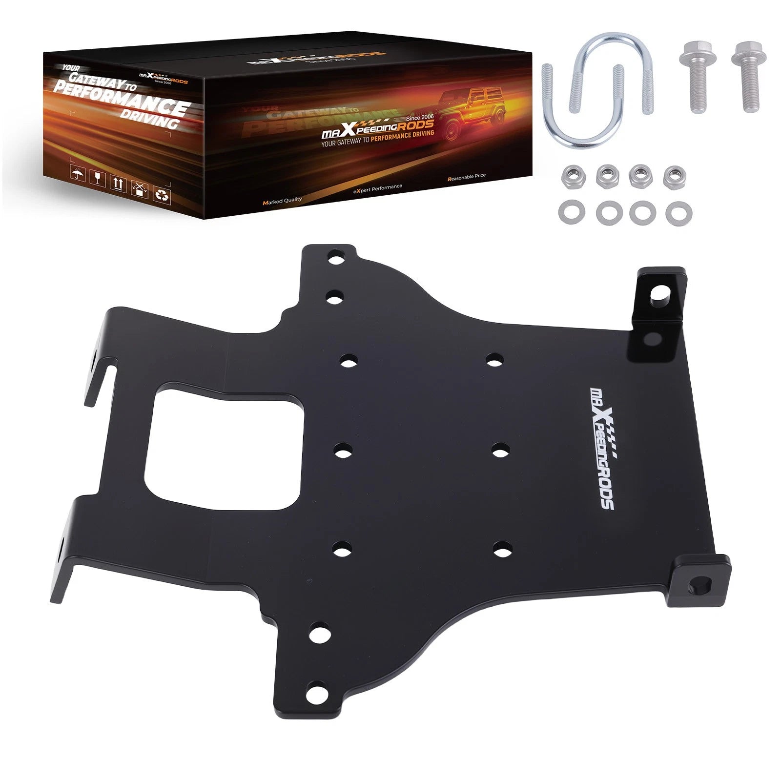 Winch Mount Kit for Honda Rincon 650/680 (2003–2023) Heavy-Duty ATV