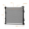 Cooling Radiator Assembly for Kia Optima 1.6T (2016–2019) DPI-13605