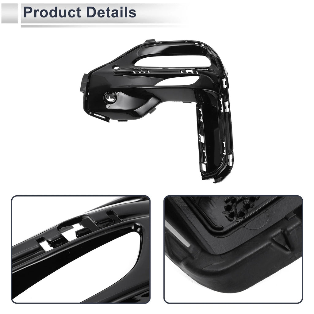 1 Pc Fog Light Grill for BMW X5 (2019–2022) No. 51118746239 Black