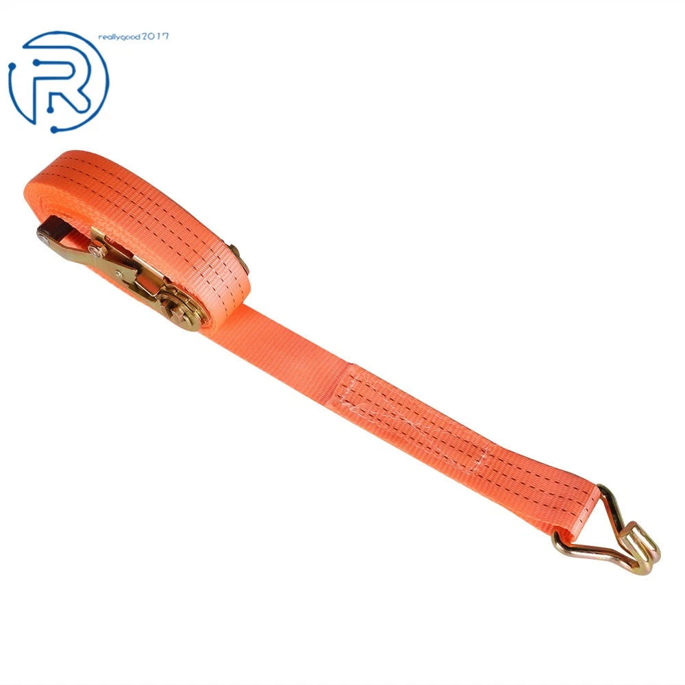Set of 4 Heavy Duty Tie Downs for Universal Use (4000 lbs, 1.5" × 20')