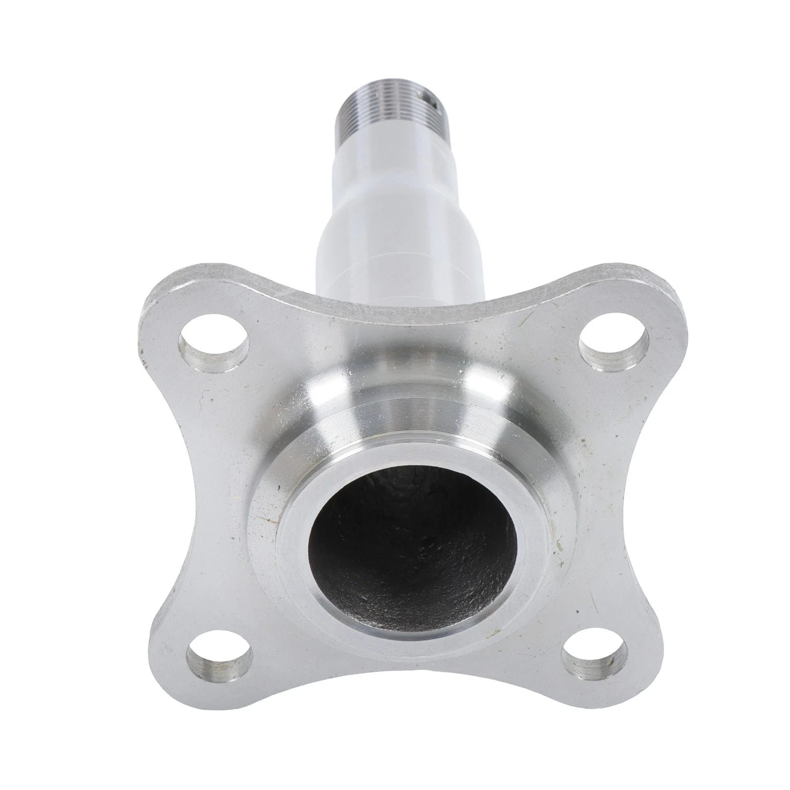 Weld-On 2.375" Round Spindle with Brake Flange for Trailer Axle (Fits 84)