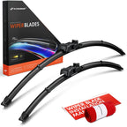 2X Front Windshield Wiper Blades for Nissan Pathfinder (2022–2024)