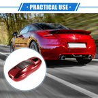 3 x Button Car Remote Key Fob Cover Case for Porsche Macan (2014-2022) TPU Red