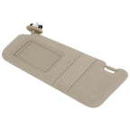Beige Plush Cloth Sun Visor Pair for Toyota Camry (2006–2011) W/Sunroof