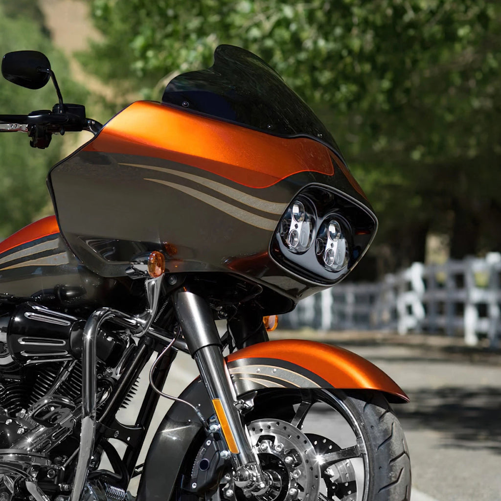 5.75" Dual LED Projector Headlight for Harley Touring Road Glide (1998–2013)