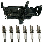 Set of 6 Ignition Coils & Plugs for Hyundai Tiburon, Santa Fe (2001–2008)