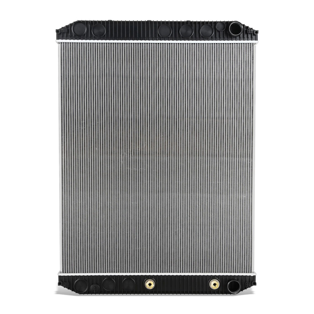 2-Row Aluminum Core Radiator for Volvo VNL 10.8/11.9/12.1/12.8/14.9/16.1L (2007–2014)