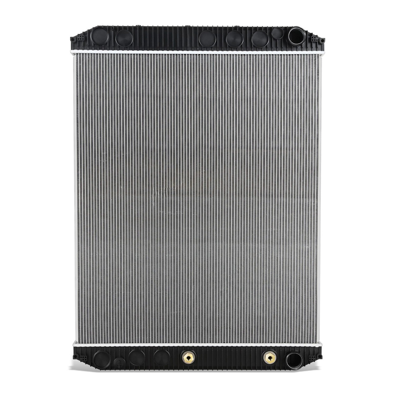2-Row Aluminum Core Radiator for Volvo VNL 10.8/11.9/12.1/12.8/14.9/16.1L (2007–2014)