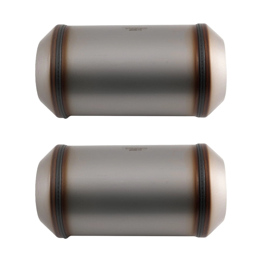 2X 4" Inlet/Outlet Universal Catalytic Converter for