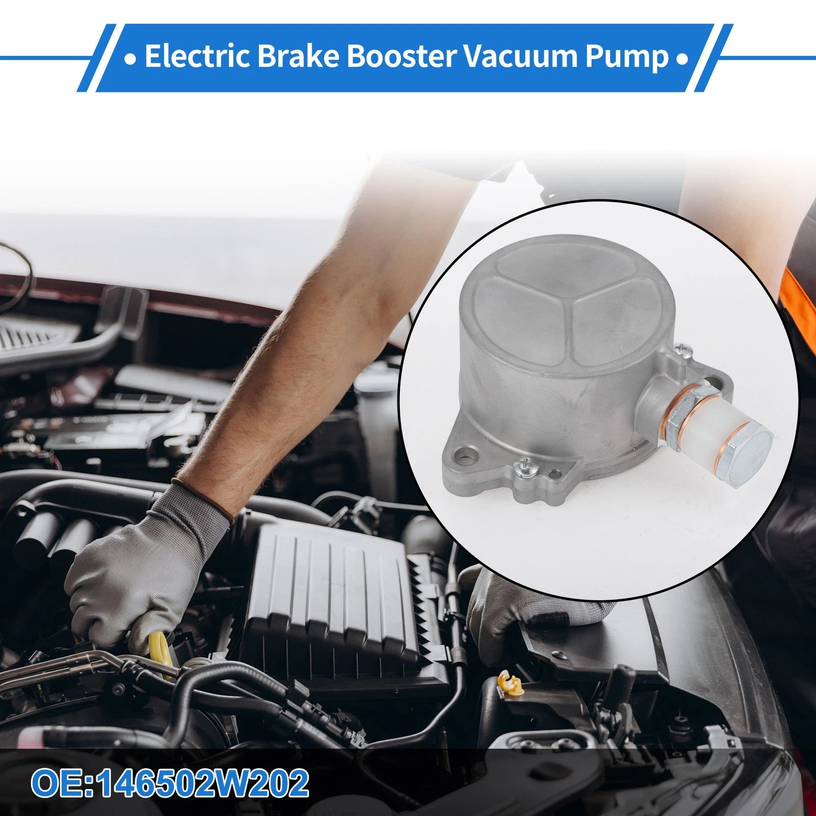 Brake Vacuum Pump No. 146502W202 for Nissan Navara (1998–2005)