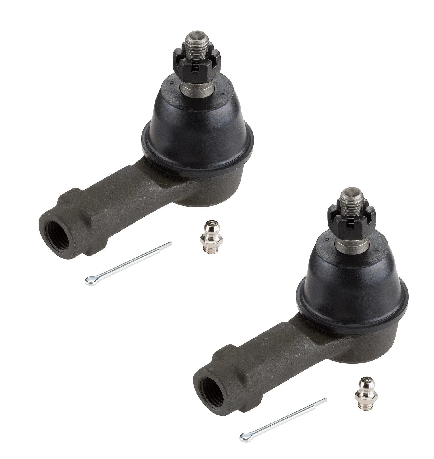 Set of 2 Outer Steering Tie Rod Ends Moog for Ford Focus (2006–2007)