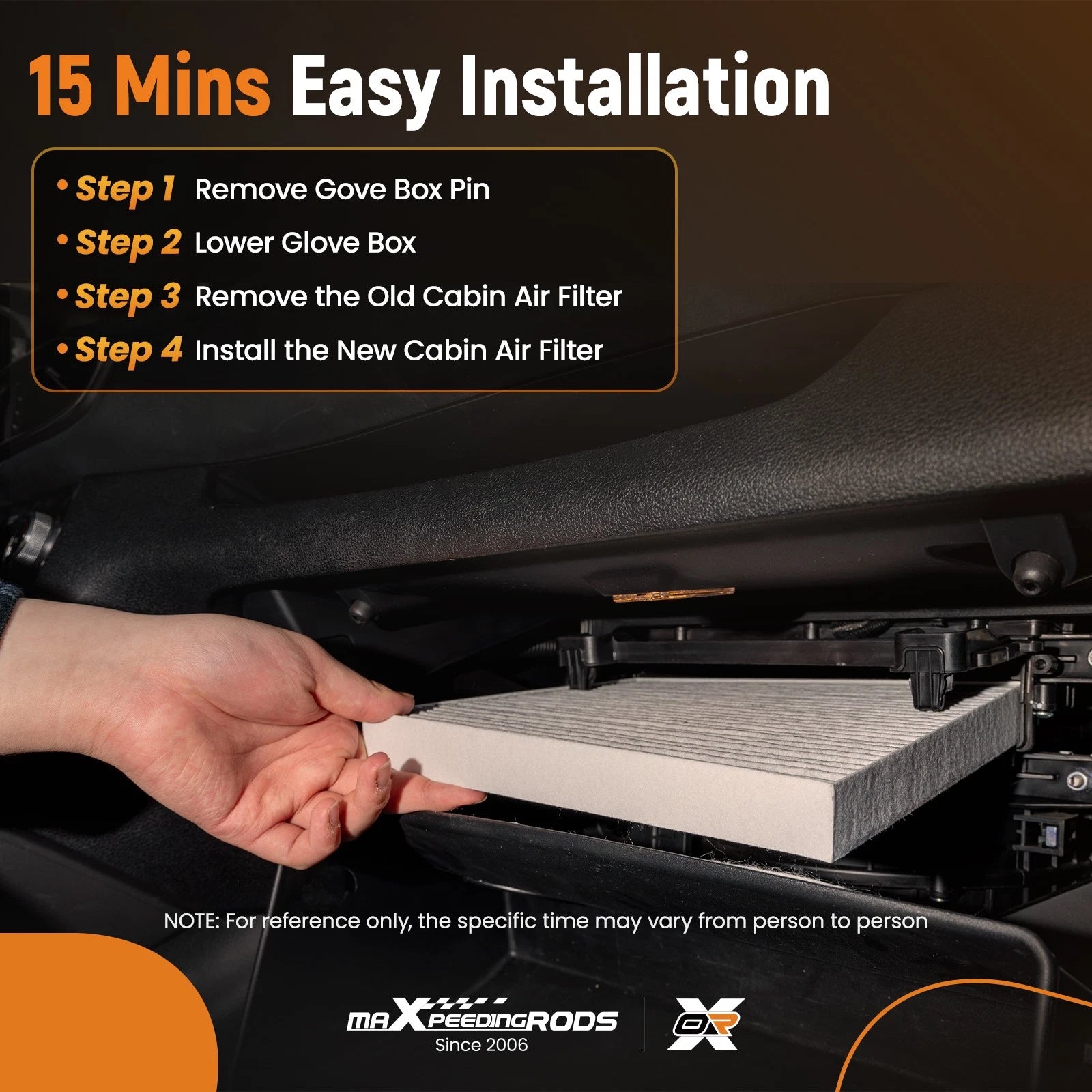A/C Cabin Air Filter CF10074 for Lexus IS200T IS300 IS350 GS350 (2013–2023)