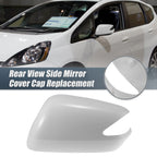 Left Side Mirror Cover Cap for Honda Fit (2009–2013) - White