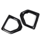 Fog Light Lamp Outer Bezel Cover Pair for GMC Sierra 1500 (2014-2018)