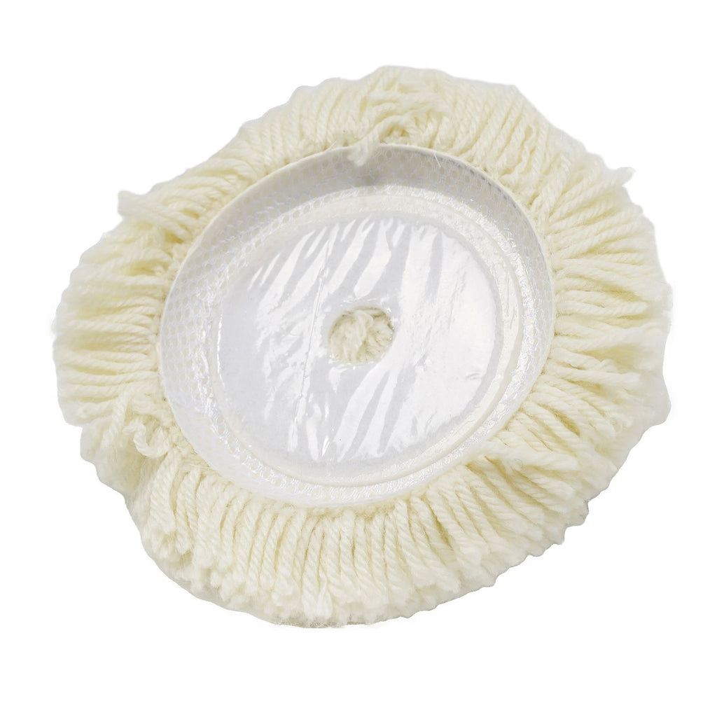 Wool Polishing Pads Set of 4 for Car Polishing (5/6/7 Inch)