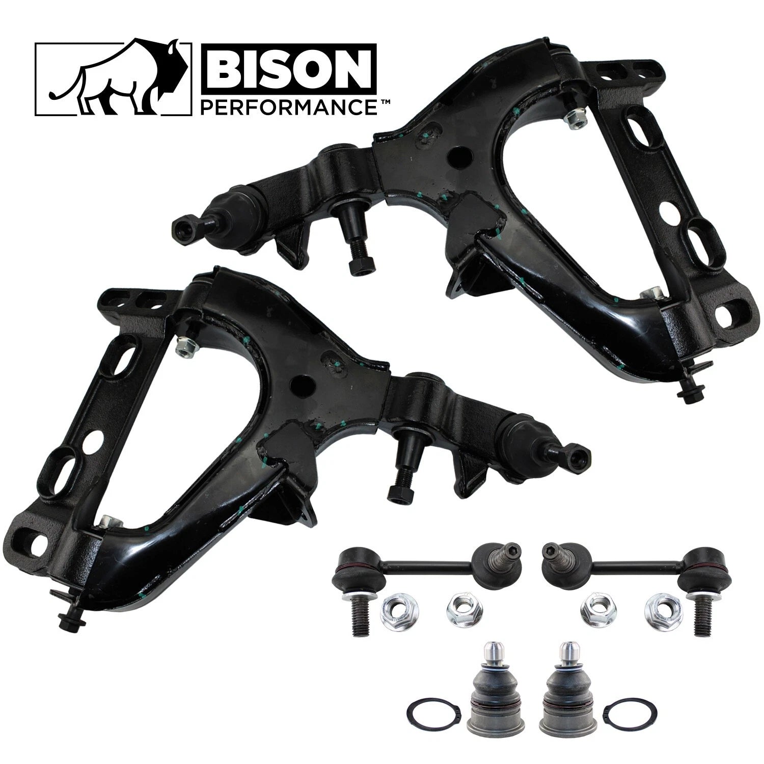 6pcs Front Control Arm Sway Bar Kit for Buick Chevy GMC